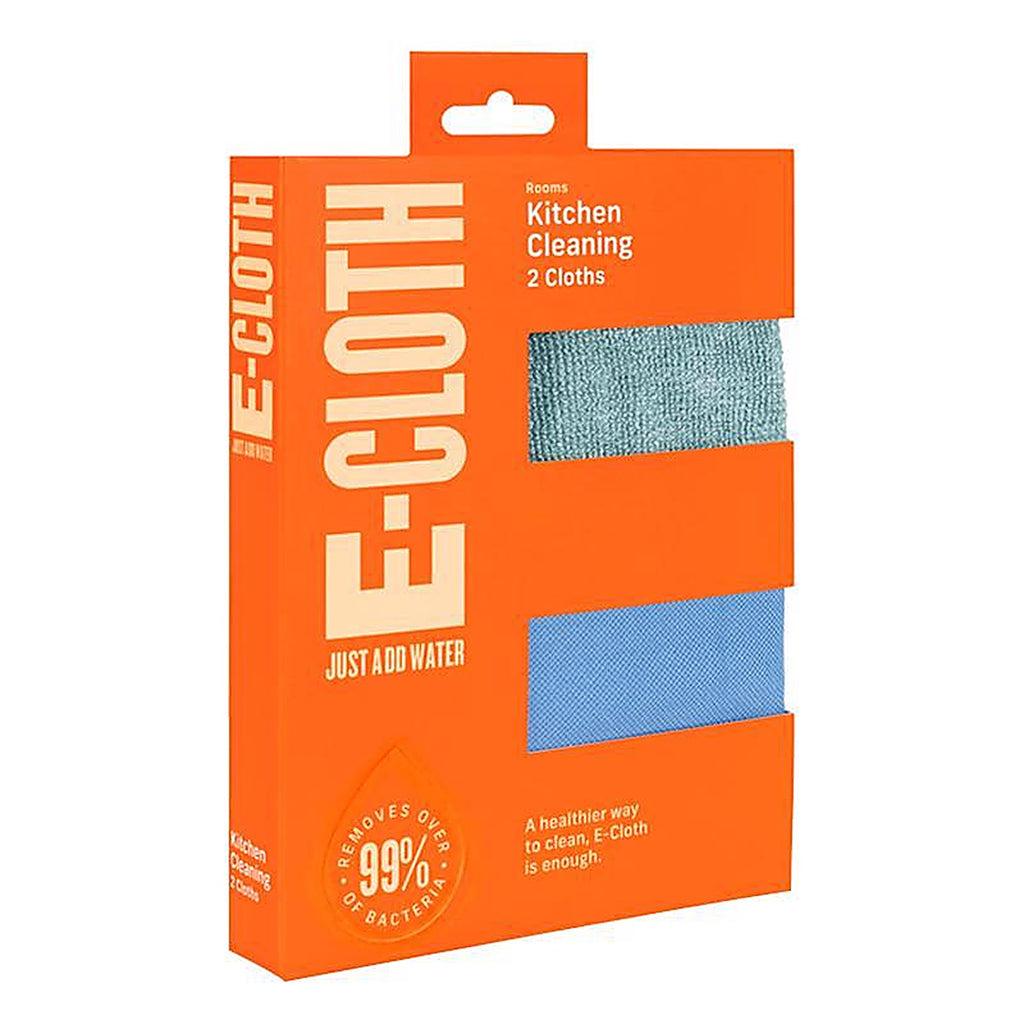 E-Cloth 10601 Polyamide/Polyester Kitchen Cleaning Cloth 2 pk