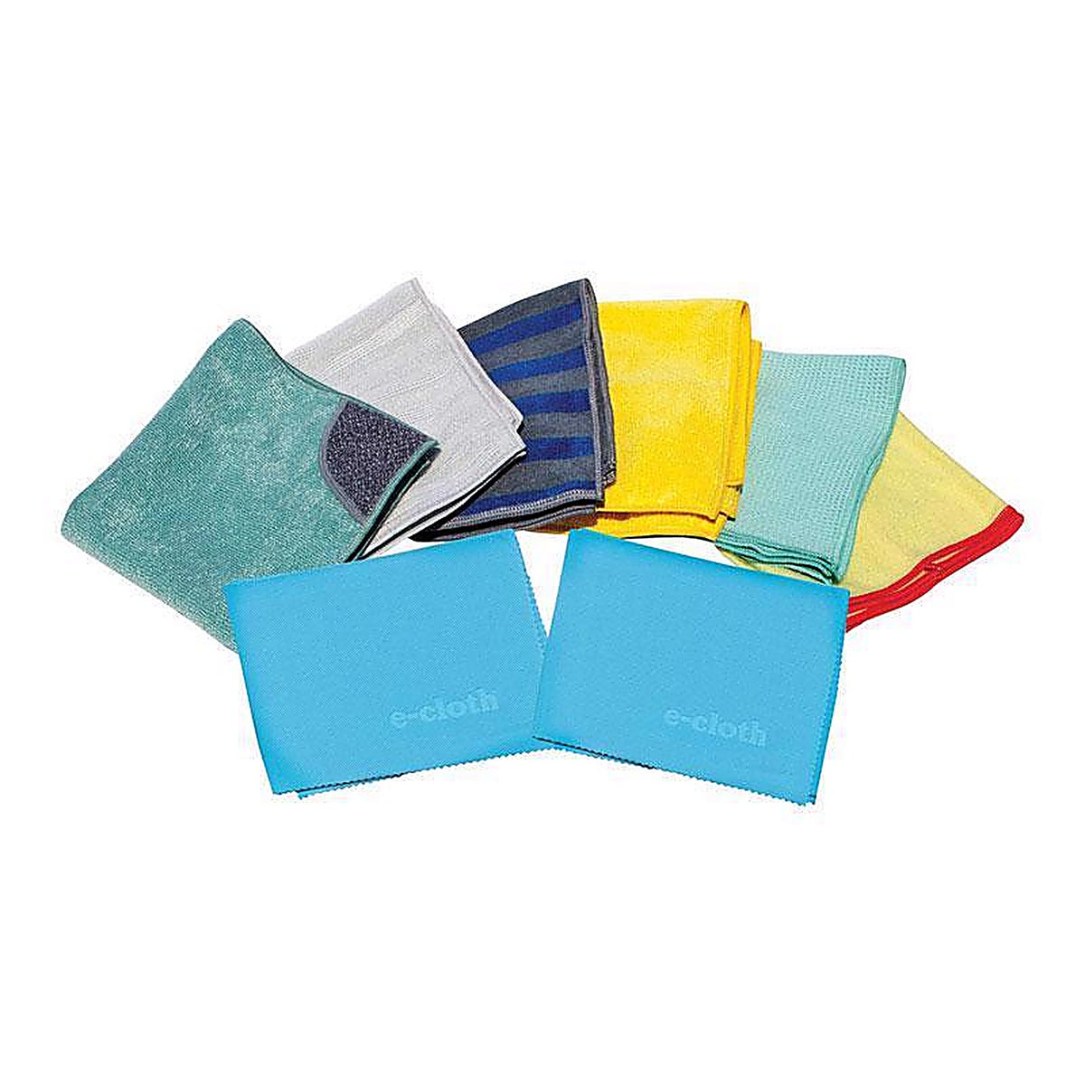 E-Cloth 10903 Home Cleaning Polyester/Polyamide/Polypropylene Home Cleaning Set 8 pk