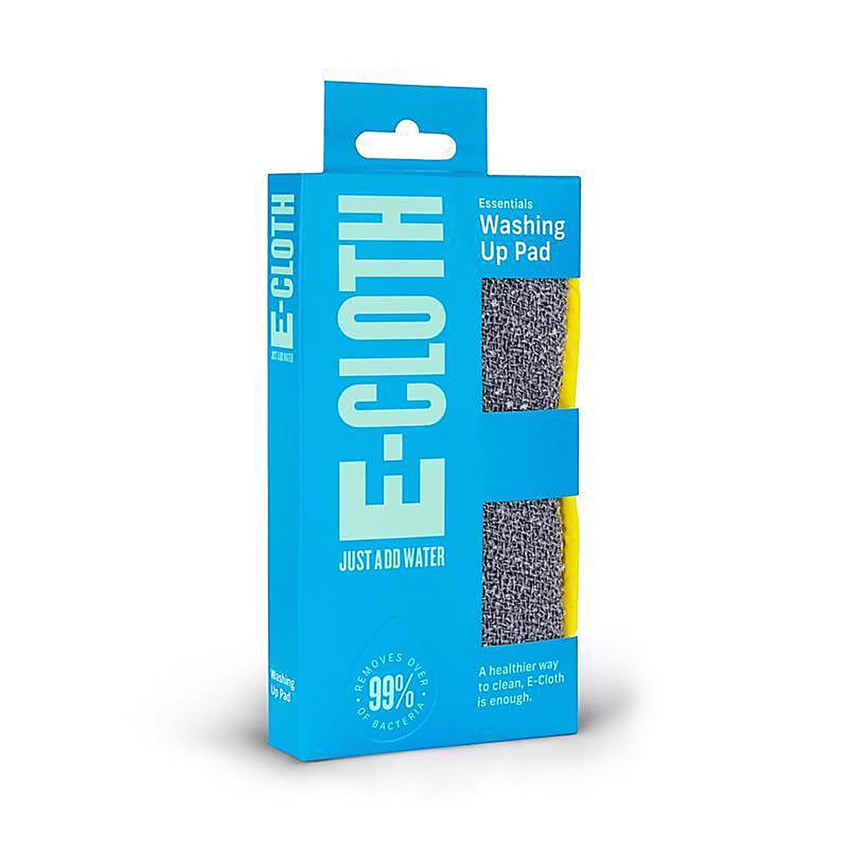E-Cloth 10626Y Washing Up Medium Duty Scrubbing Pads For All Purpose 6 in. L 1 pk