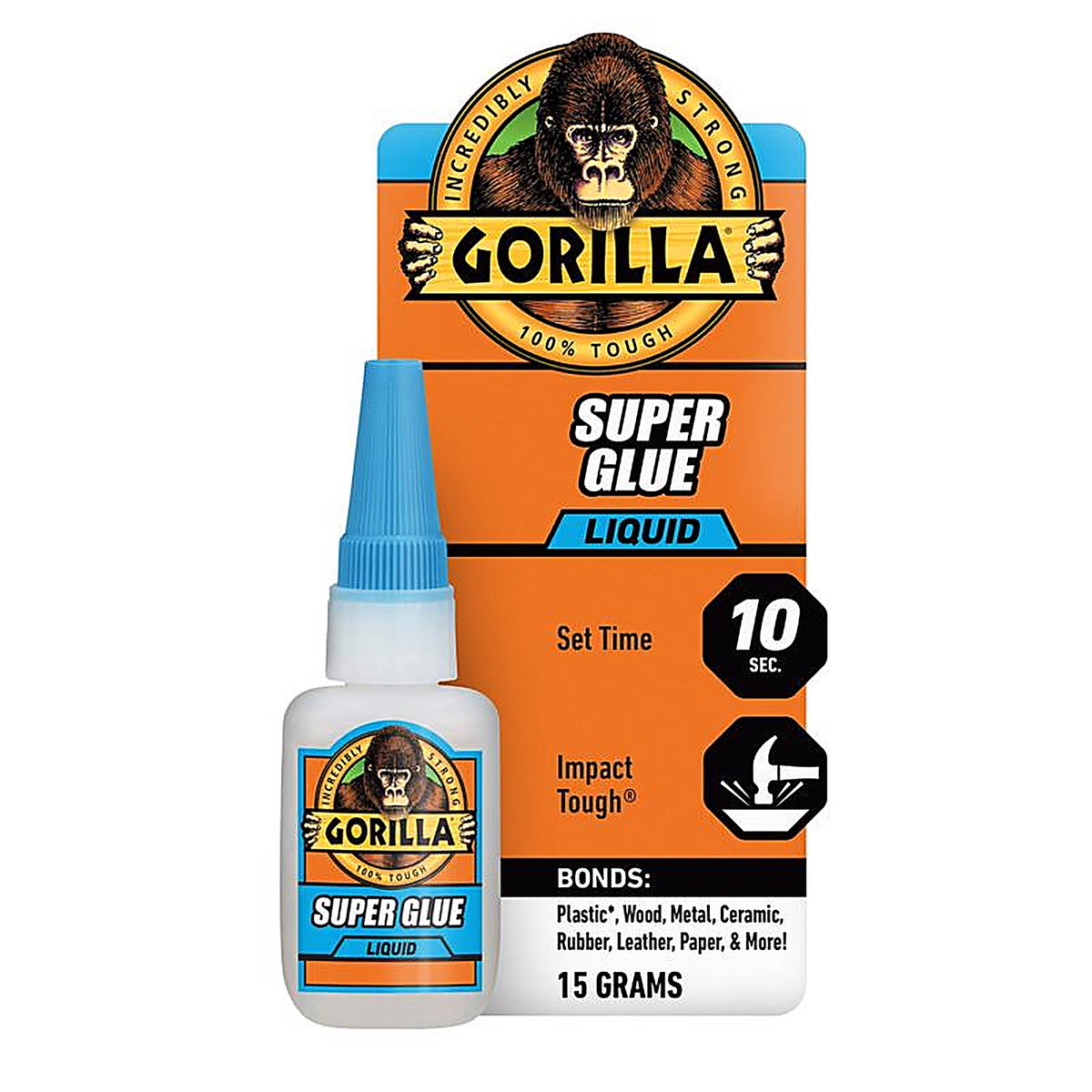 Gorilla - 7805001 - High Strength Clear Super Glue 15 GM