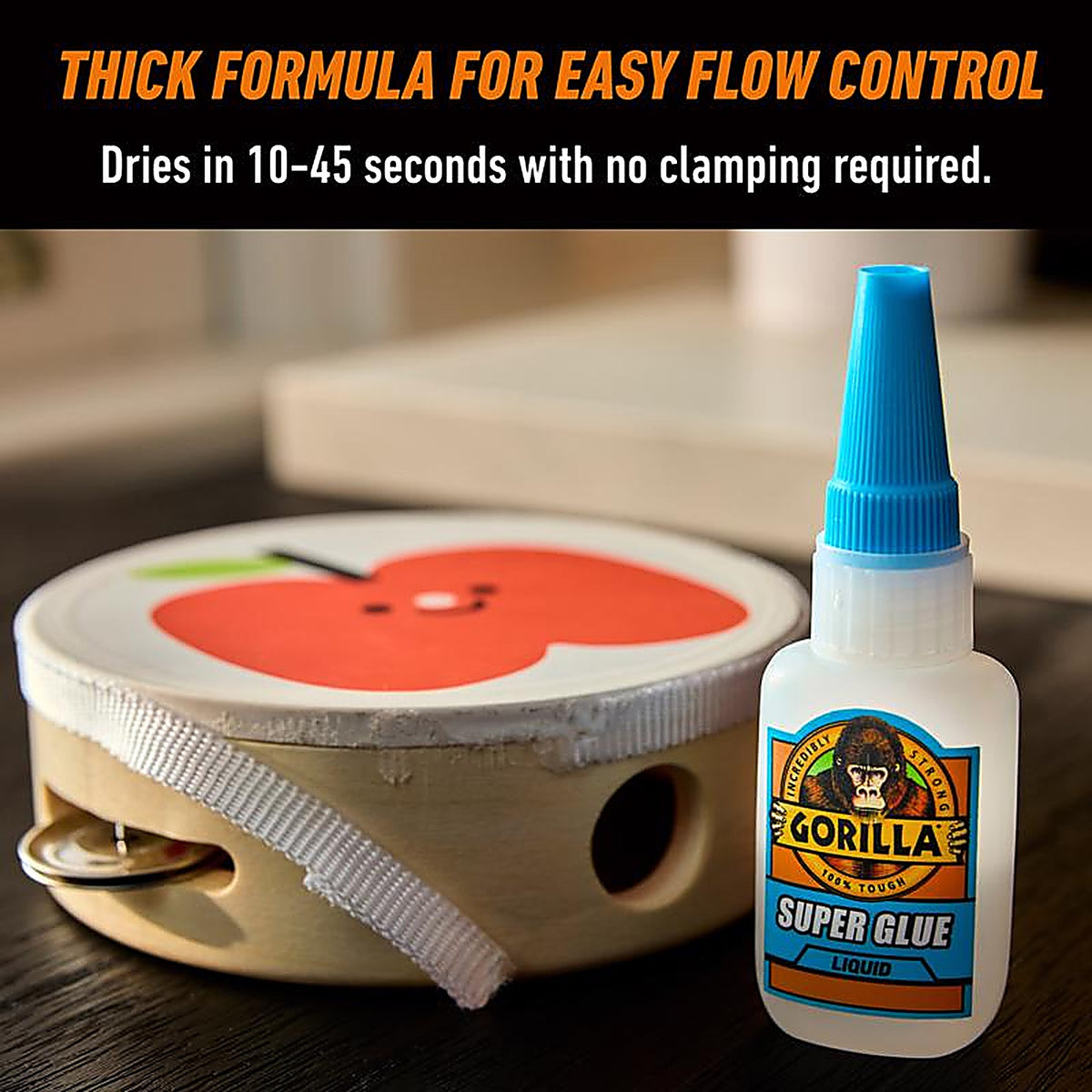 Gorilla - 7805001 - High Strength Clear Super Glue 15 GM