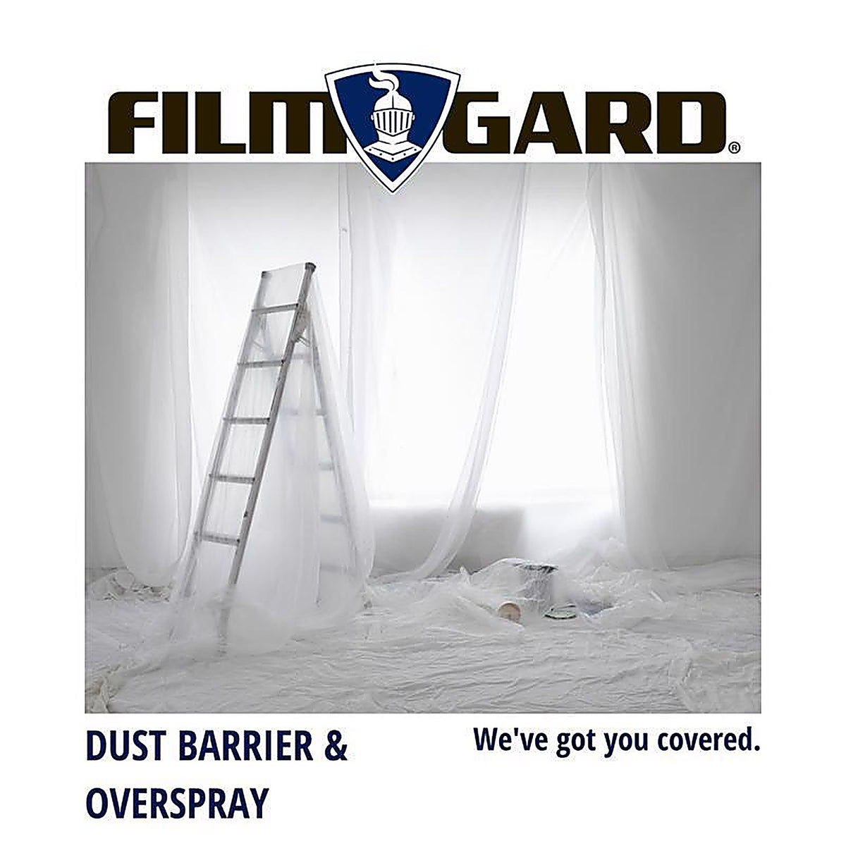 Film-Gard 626214 9 ft. W X 12 ft. L X 1 mil T Plastic Drop Cloth 1 pk