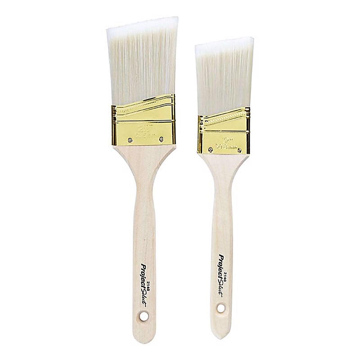 Linzer A21402S Project Select 2 and 2-1/2 in. W Angle Paint Brush Set