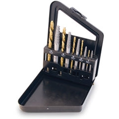 Titan 16013 Reverse Drill & Screw Extractor Set, 10 pc
