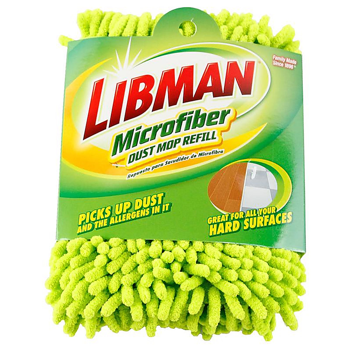 Libman - 196 - 18.5 In. Dust Microfiber Mop Refill 1 Pack
