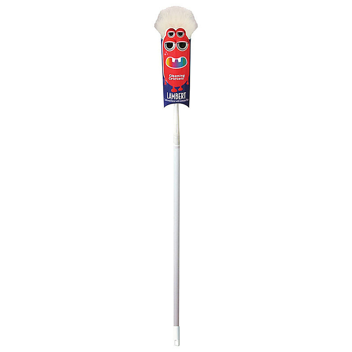Ettore 32003 Cleaning Critters Lambert Lambs Wool Duster 4 in. W x 59 in. L 1 each
