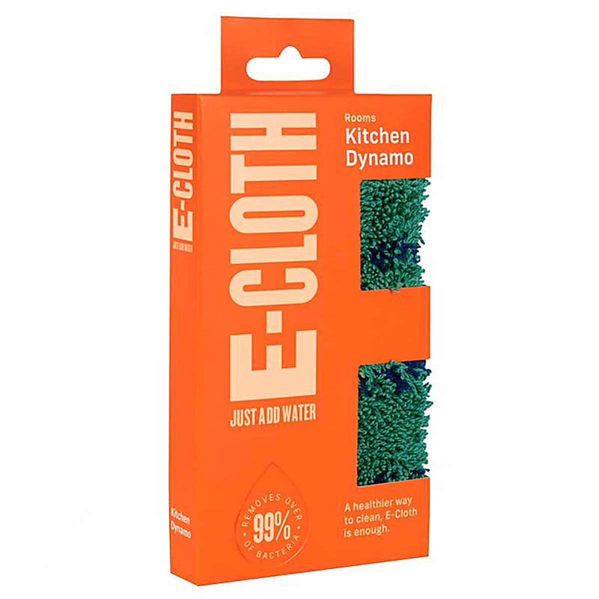 E-Cloth 10654 Polyester/Polyamide/Polypropylene Kitchen Cleaning Cloth 6.5 in. W X 3.5 in. L 1 pk
