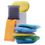 E-Cloth 10654 Polyester/Polyamide/Polypropylene Kitchen Cleaning Cloth 6.5 in. W X 3.5 in. L 1 pk