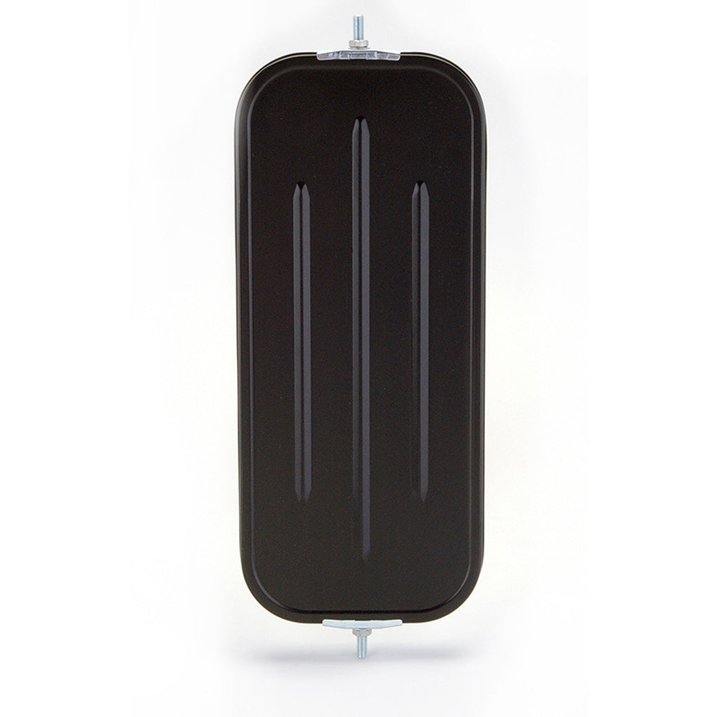 Grote 16092 Black Flat Ribbed-Bk Mirror