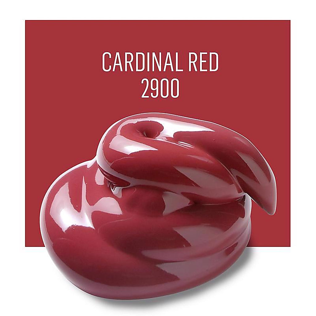 Plaid 2900 FolkArt Satin Cardinal Red Hobby Paint 2 oz.