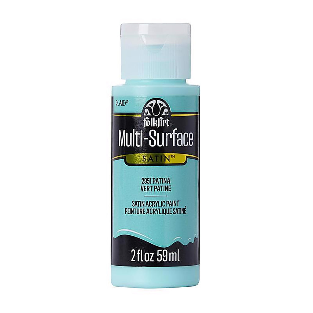 Plaid 2951 FolkArt Satin Patina Hobby Paint 2 oz.