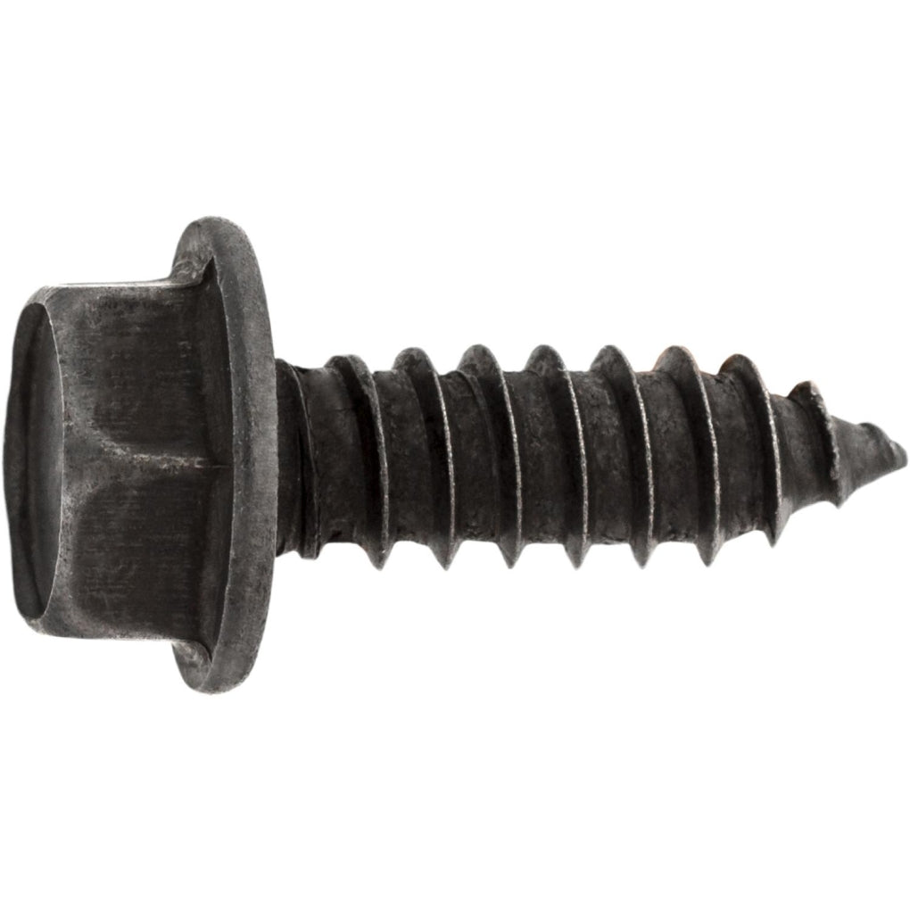 Auveco 16152 Hex Washer Head Tapping Screw #14 X 3/4in. Black. Oxide