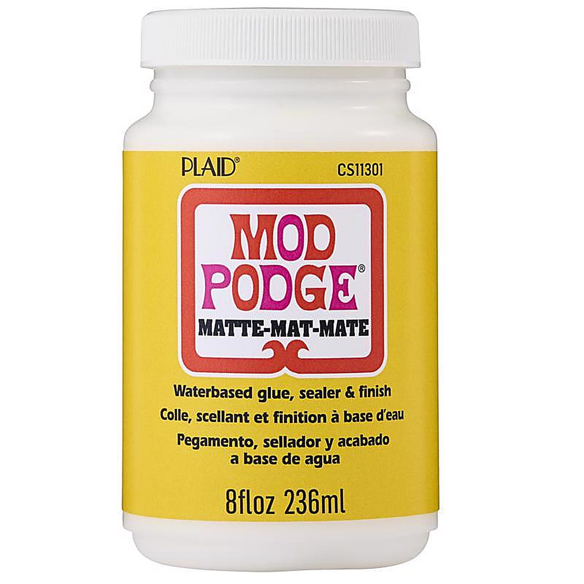Plaid CS11301 Mod Podge High Strength Glue Decoupage 8 oz.
