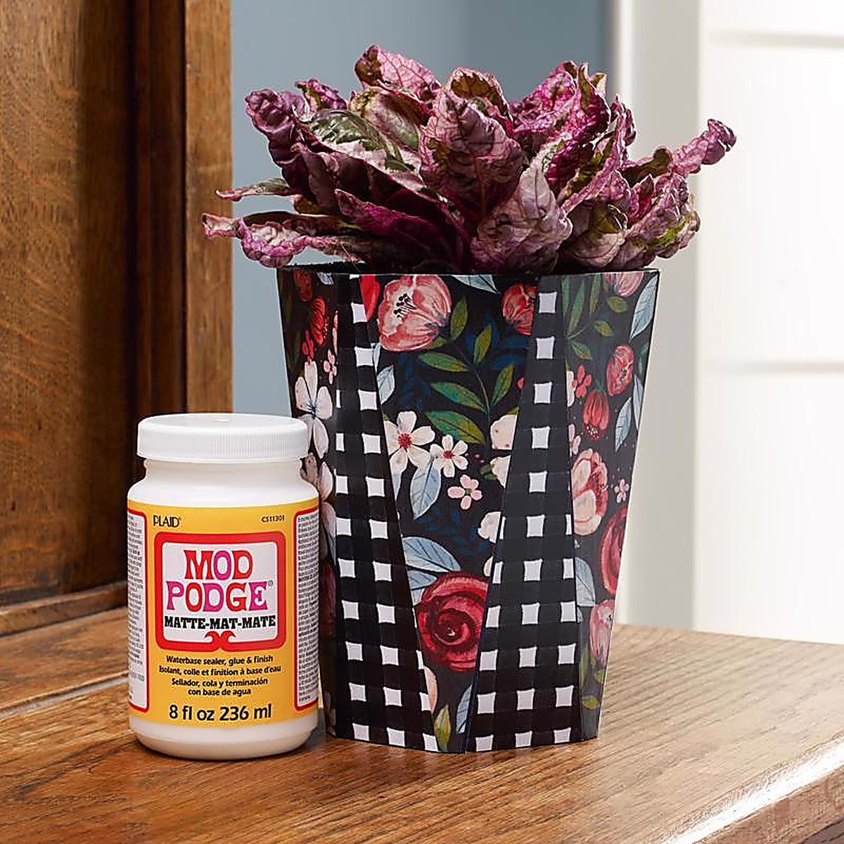 Plaid CS11301 Mod Podge High Strength Glue Decoupage 8 oz.