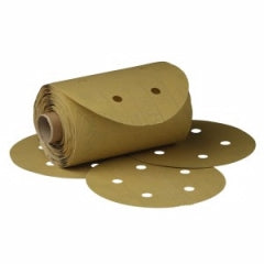 3M 01623 Stikit Gold Paper Dust Free Disc Roll, 216U, 5 in, 220 grit