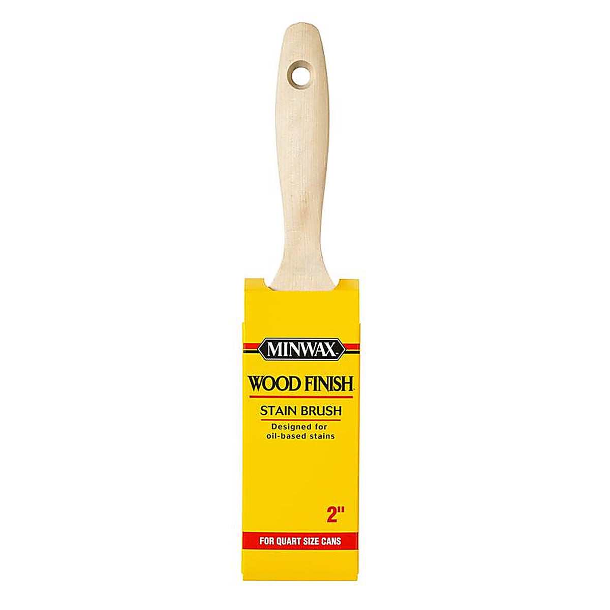 Minwax 427280200 Wood Finish 2 in. Flat Stain Brush
