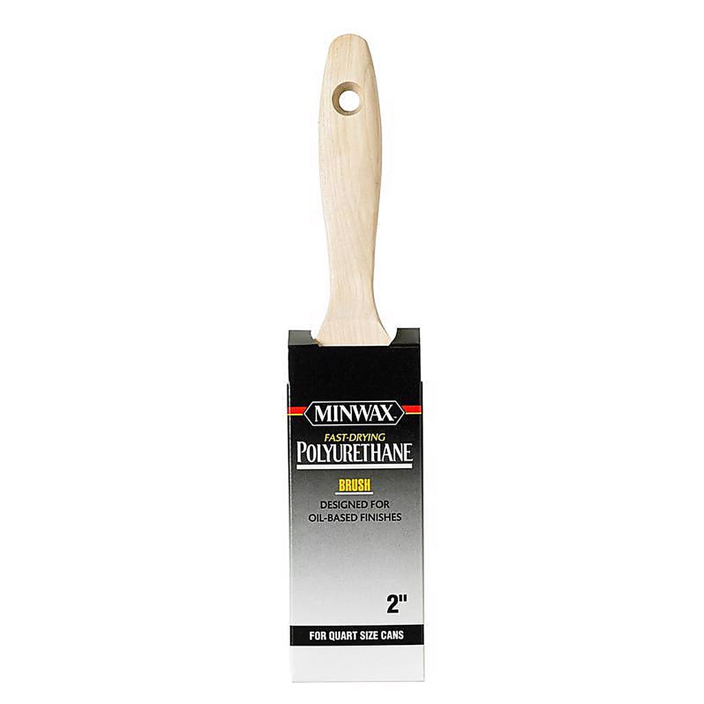 Minwax 427340200 Polyurethane 2 in. Flat Varnish Brush