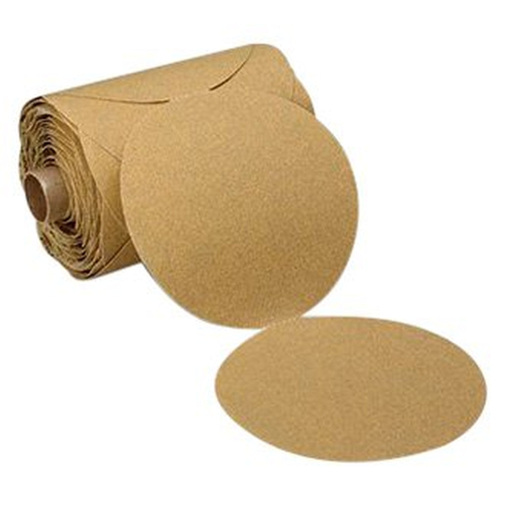 3M 01625 Stikit Gold Paper Dust Free Disc Roll, 5 inch, 150 grit