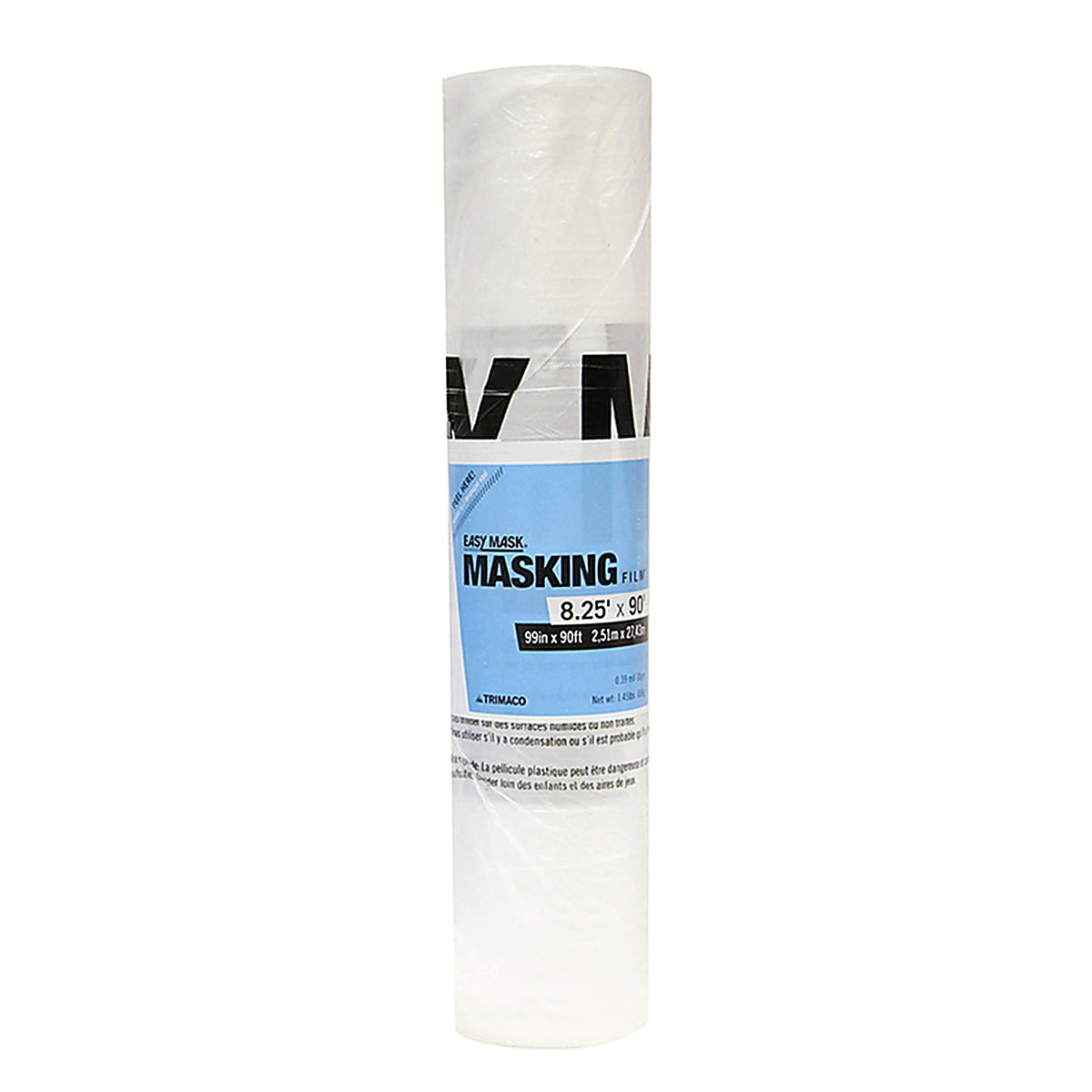 Easy Mask - 69990 - Masking Film 0.4 Mil X 99 In. W X 90 Ft. L Plastic/Vinyl Clear 1 Pack