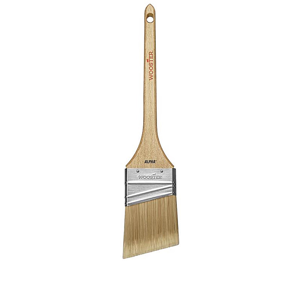 Wooster - 4230-2 1/2 - Alpha 2-1/2 In. Firm Thin Angle Paint Brush