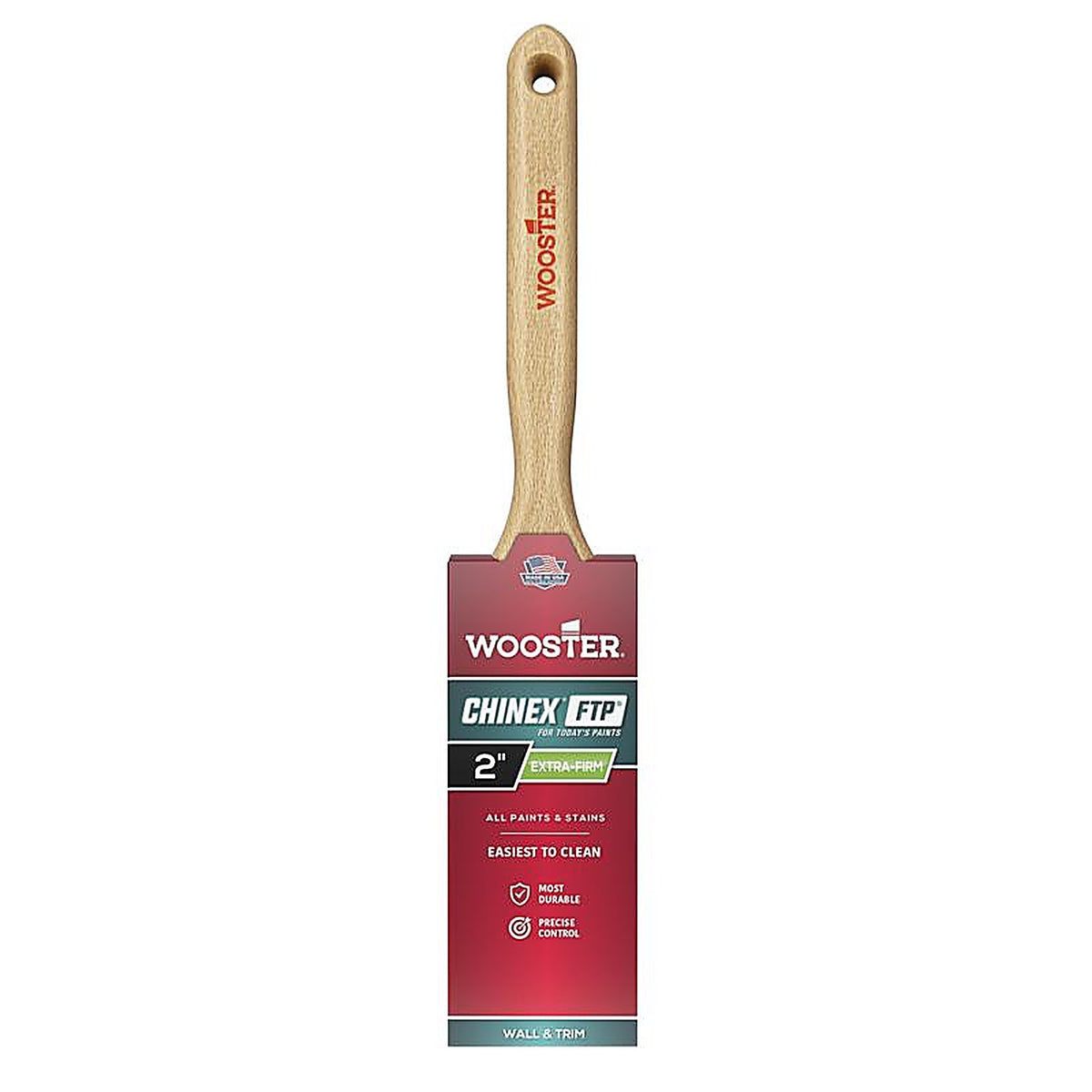 Wooster - 4412-2 - Chinex Ftp 2 In. Extra Firm Flat Paint Brush