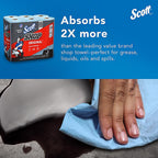 Scott 75180 Shop Towel 55 sheet 1 ply 6 pk