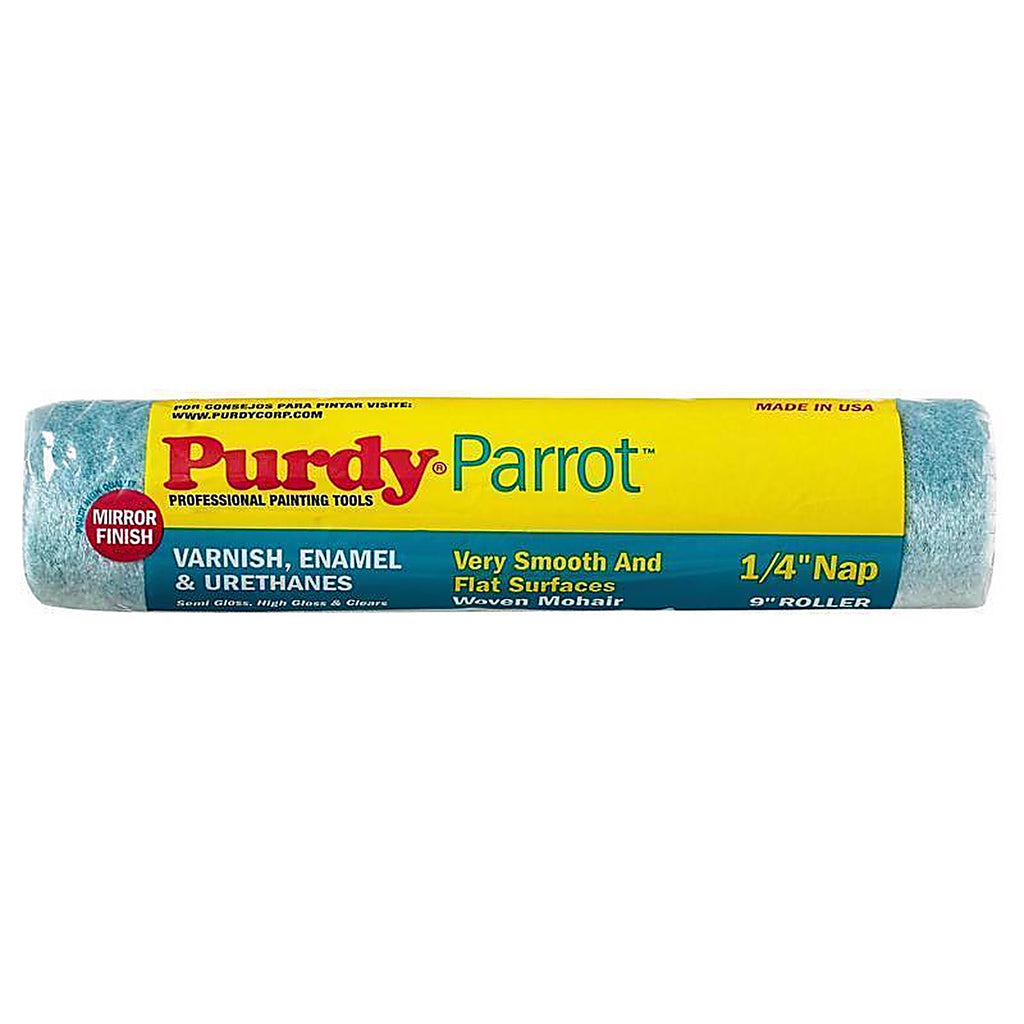 Purdy - 144644091 - Parrot Mohair Blend 9 In. W X 1/4 In. Paint Roller Cover 1 Pack