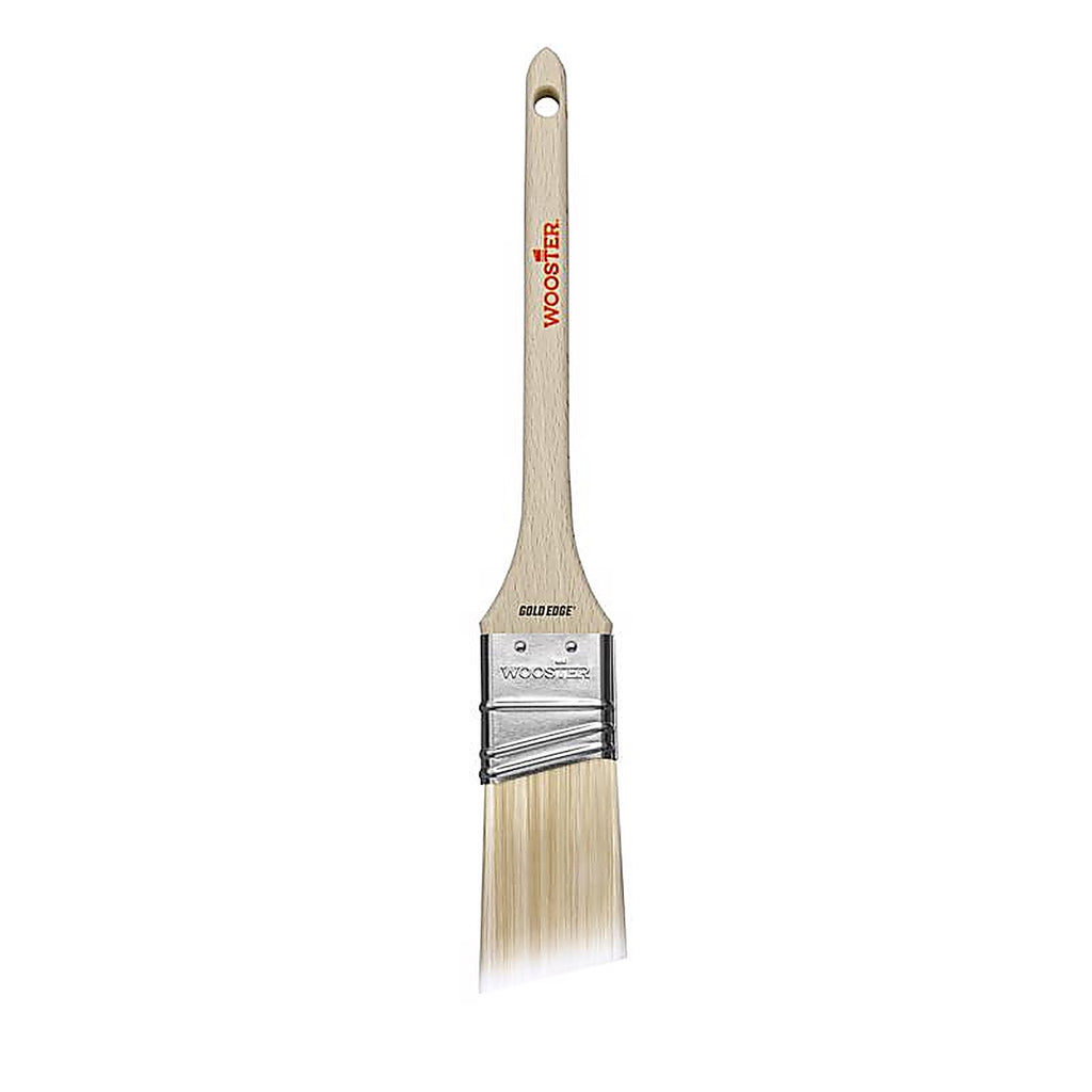Wooster 5234-1.5 Gold Edge 1-1/2 in. W Thin Angle Paint Brush