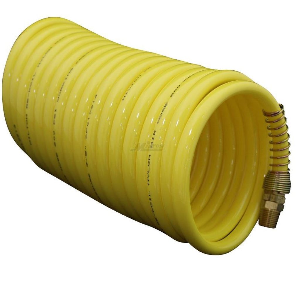 Milton 1674-4 3/8in. x 25ft. Re-Koil Hose 1/4in. NPT Nylon