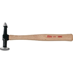 Martin Sprocket & Gear 168HC High Crown Cross Peen Finishing Hammer, Wood Handle