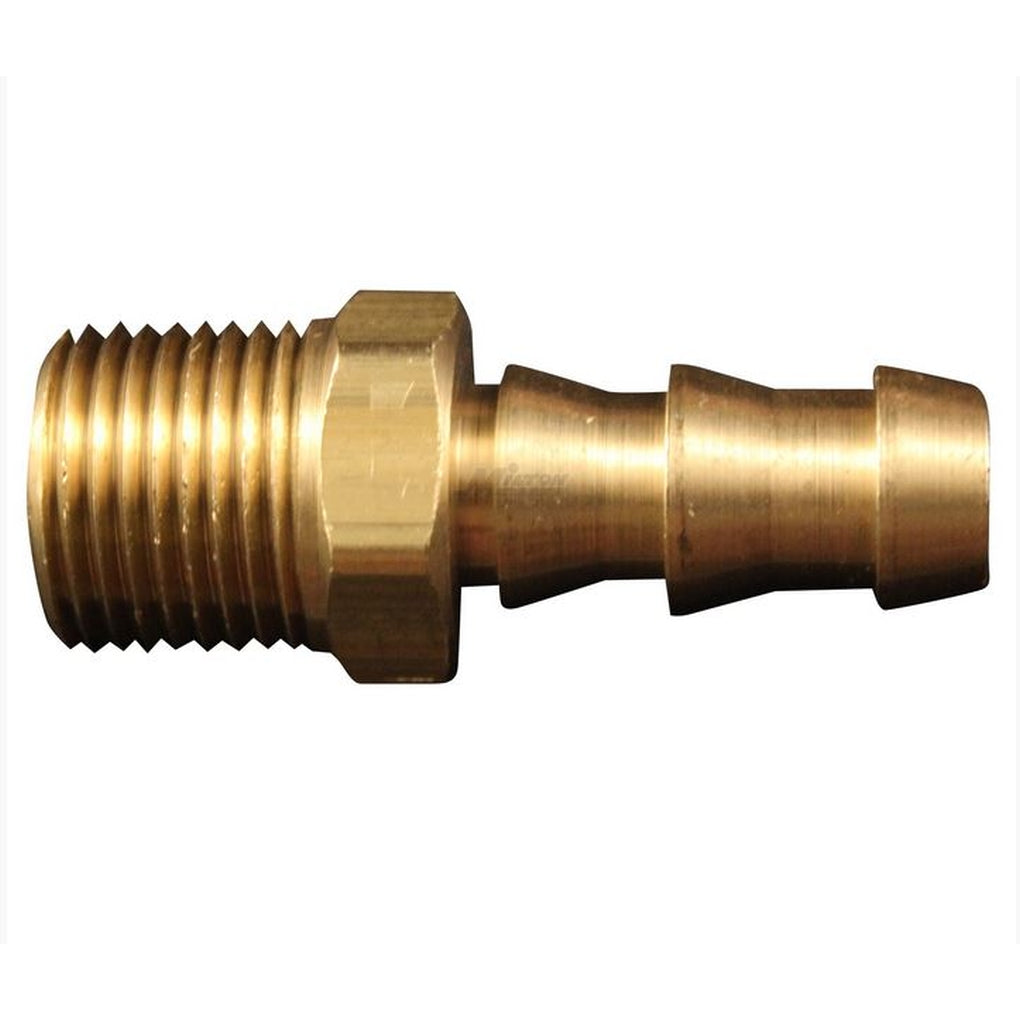 Milton 1703-6 3/8in. Male End, 3/8in. ID Hose