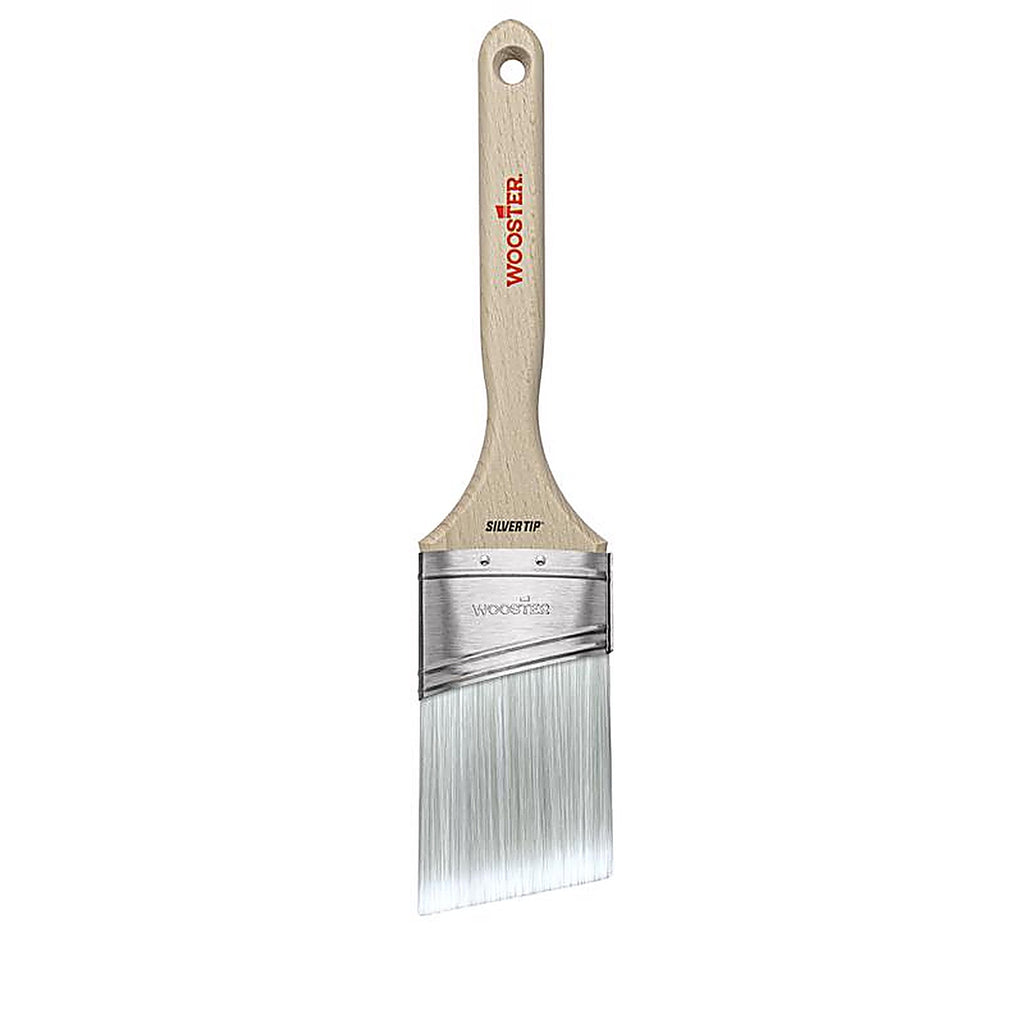 Wooster - 5228-2 1/2 - Silver Tip 2-1/2 In. Soft Semi-Oval Angle Paint Brush