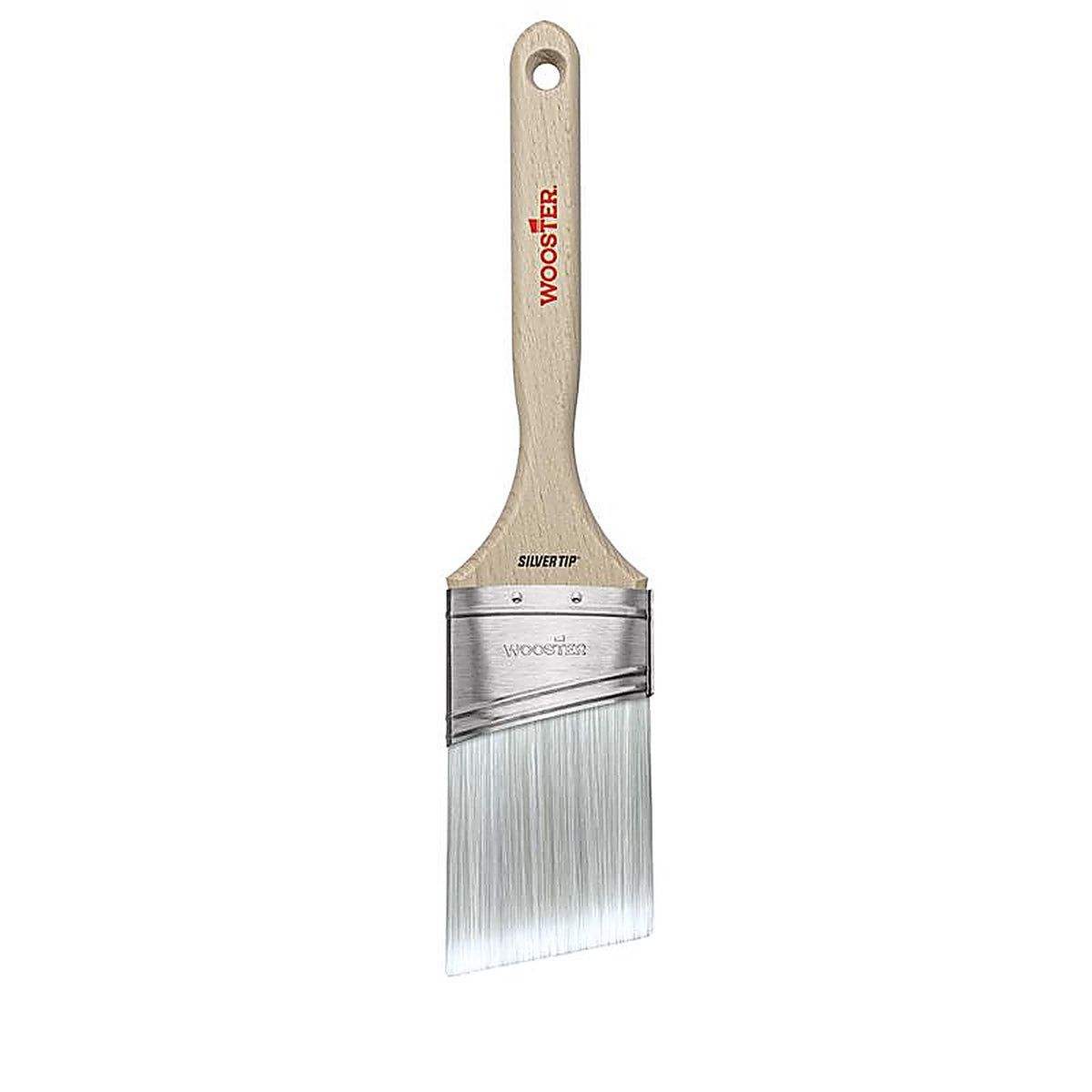 Wooster - 5228-2 1/2 - Silver Tip 2-1/2 In. Soft Semi-Oval Angle Paint Brush