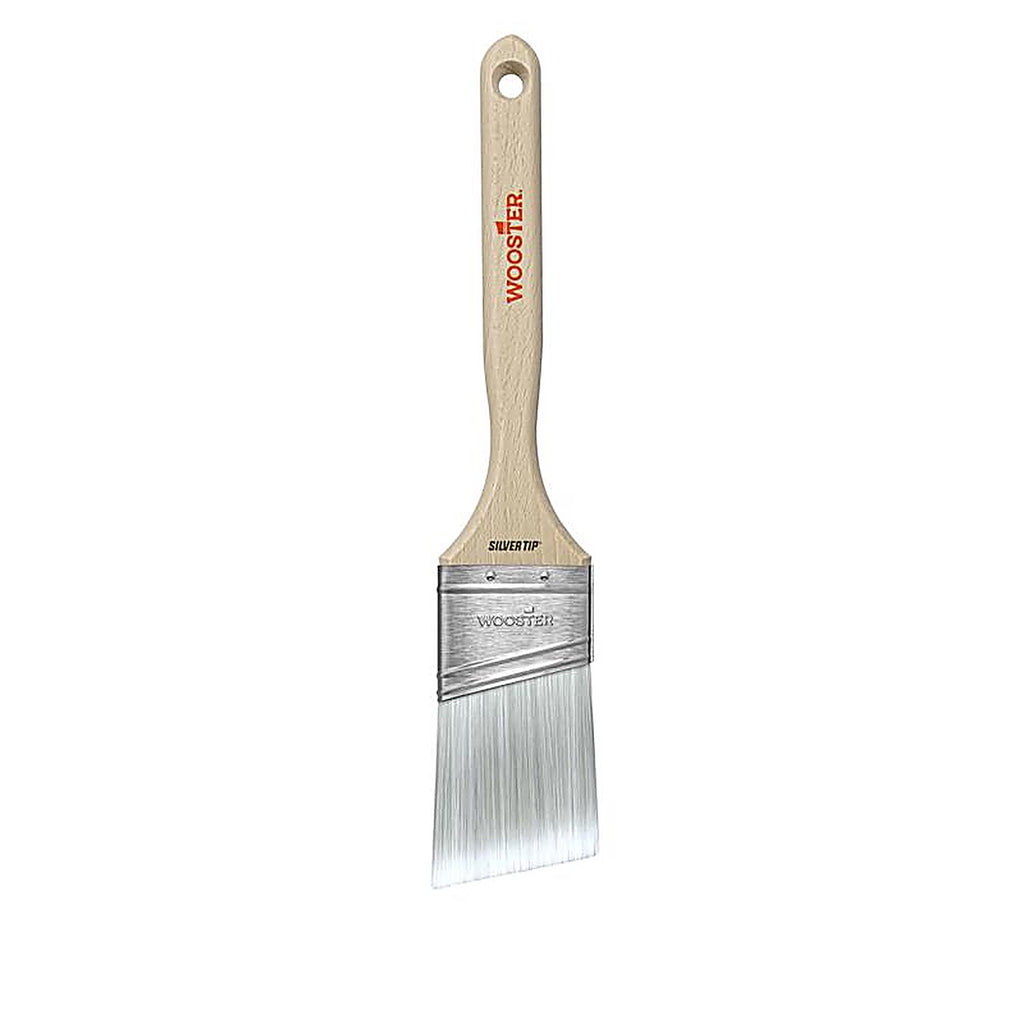 Wooster - 5228-2 - Silver Tip 2 In. Soft Semi-Oval Angle Paint Brush