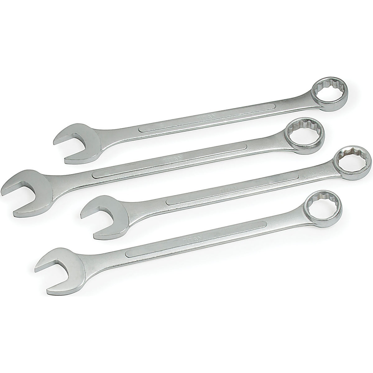 Titan 17291 4pc SAE Jumbo Combination Wrench Set