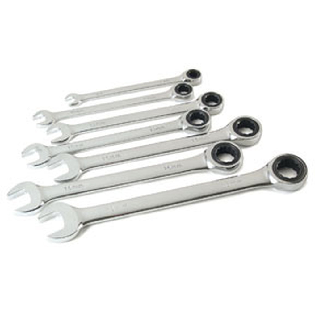 Titan - 17351 - Metric Ratcheting Combination Wrench Set, 7 Piece