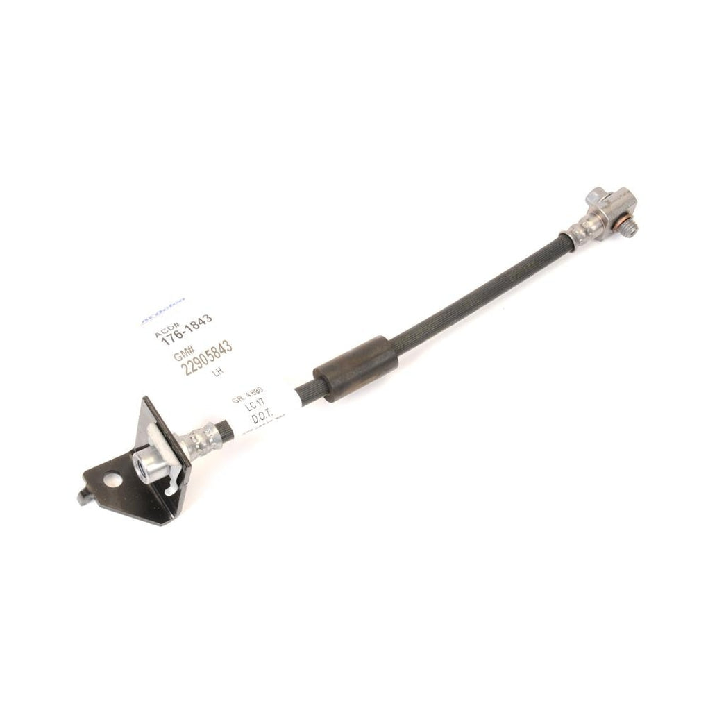 ACDelco 176-1843 Rear Driver Side Hydraulic Brake Hose 84183664