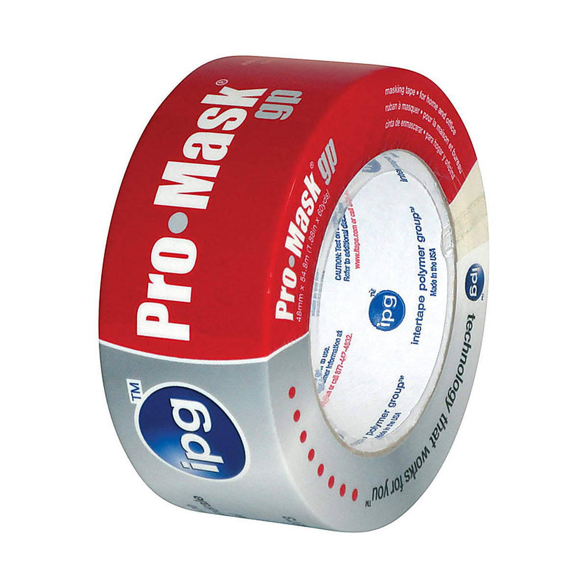 IPG - 5103-2 - Pro-Mask 1.88 In. W X 60 Yd L Beige Medium Strength Masking Tape 1 Pack