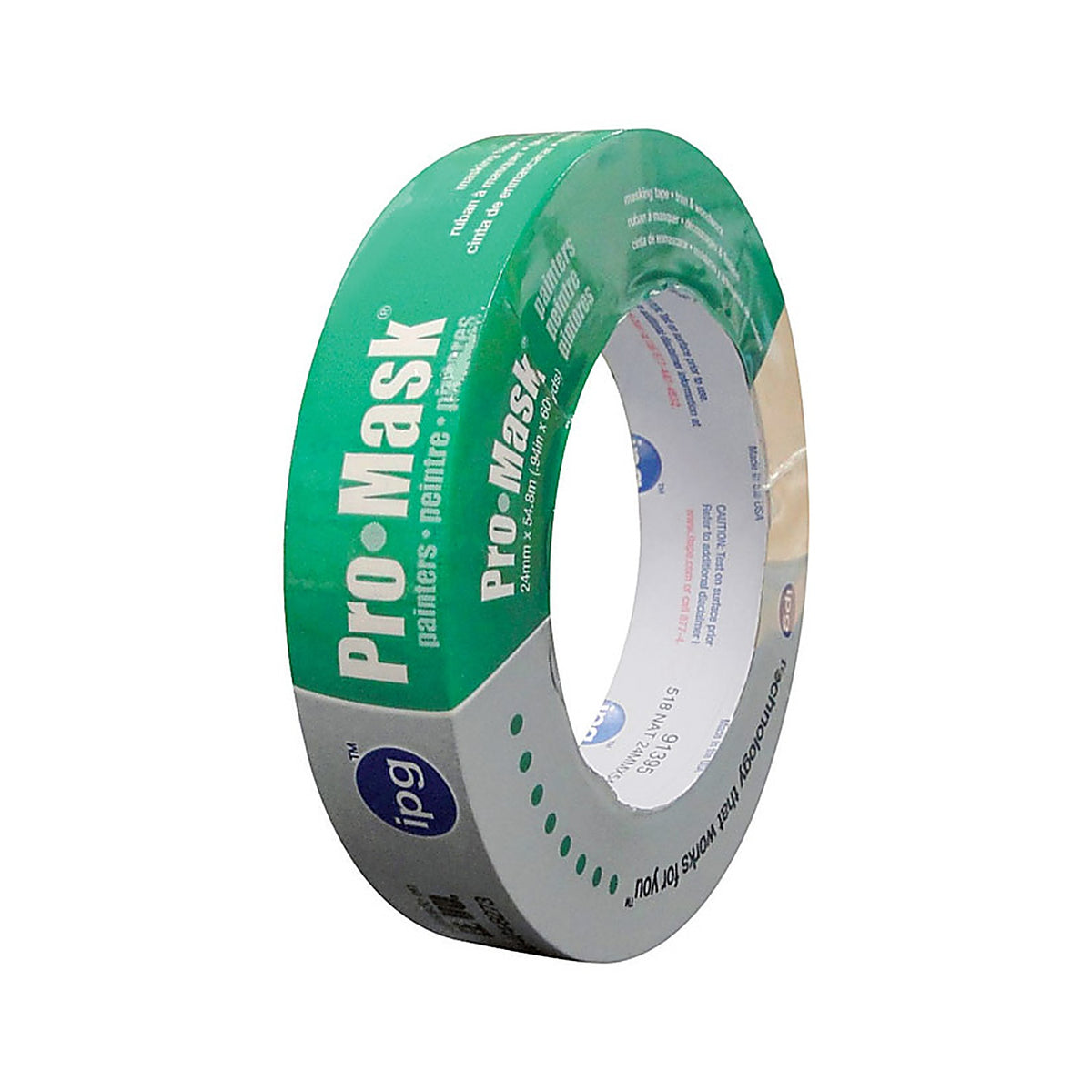 IPG - 5202-1 - Pro-Mask 0.94 In. W X 60 Yd L Beige Medium Strength Masking Tape 1 Pack