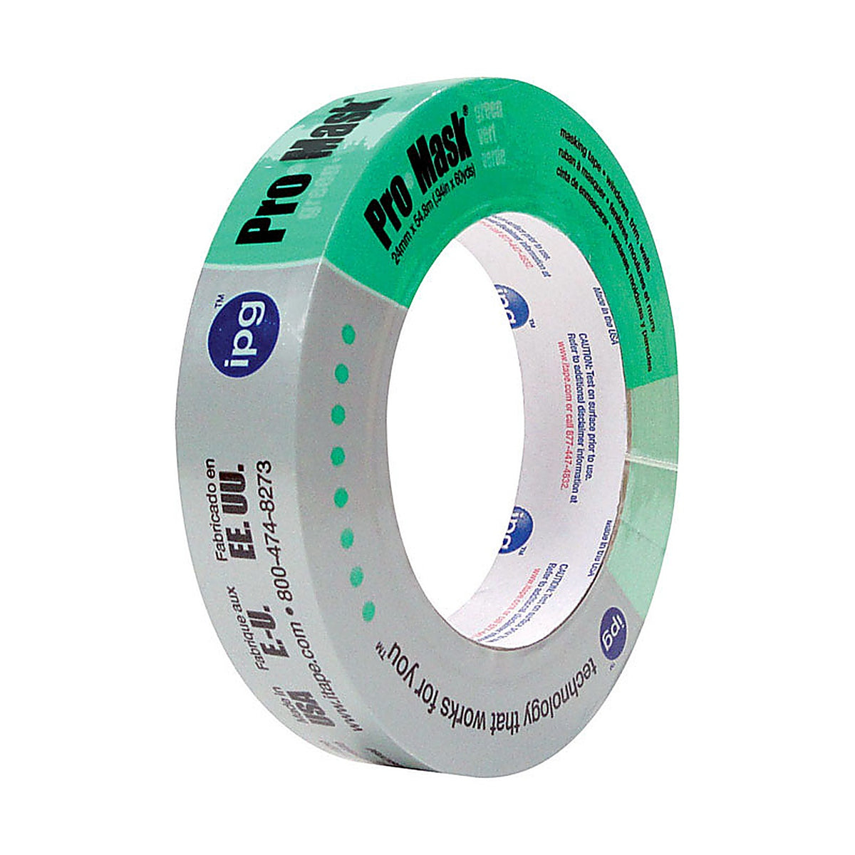 IPG - 5803-1 - 0.94 In. W X 60 L Green Medium Strength Painters Tape 1 Pack
