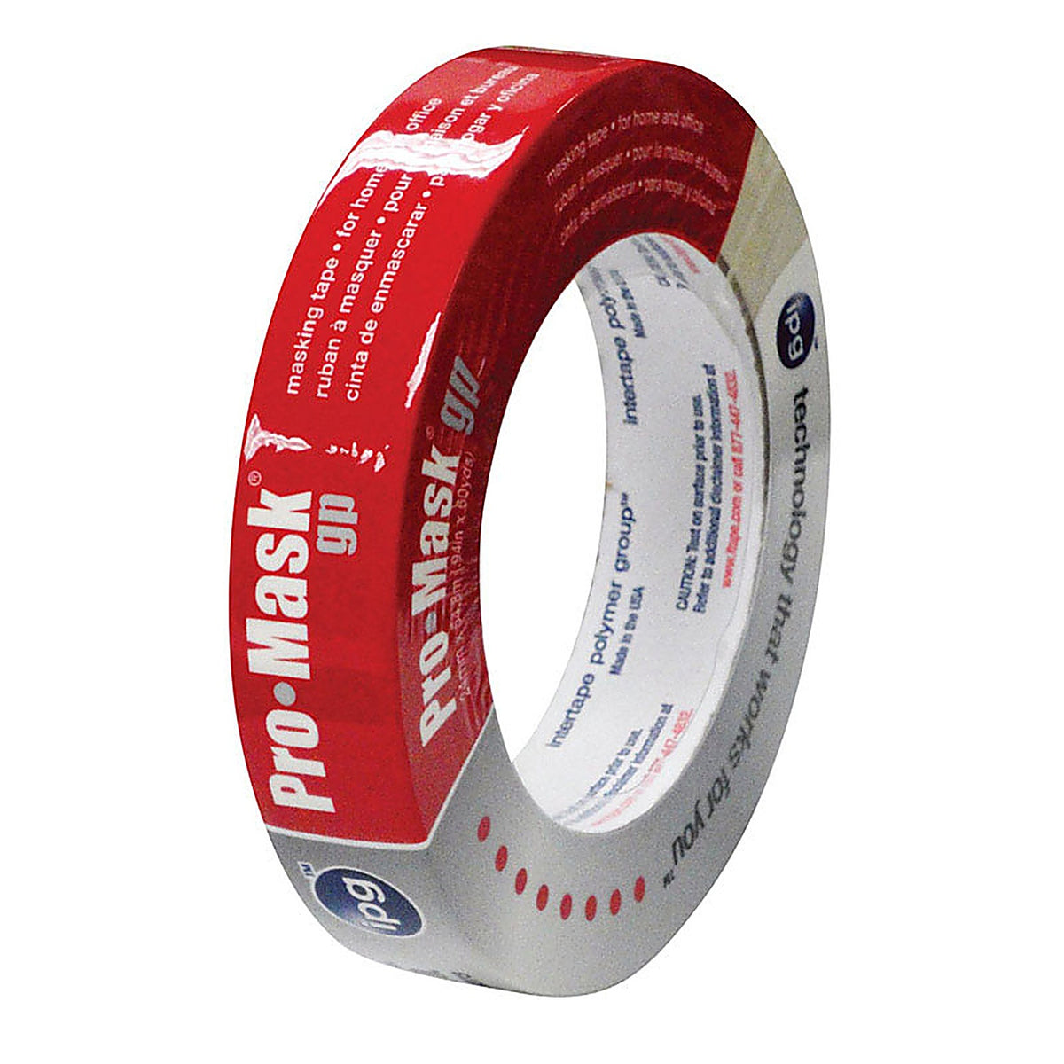 IPG - 5101-1 - Pro-Mask 0.94 In. W X 60 Yd L Beige Medium Strength Masking Tape 1 Pack