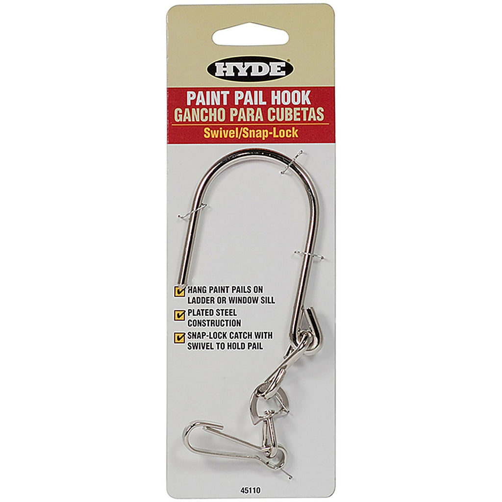 Hyde - 45110 - Silver Swivel Pail Hook
