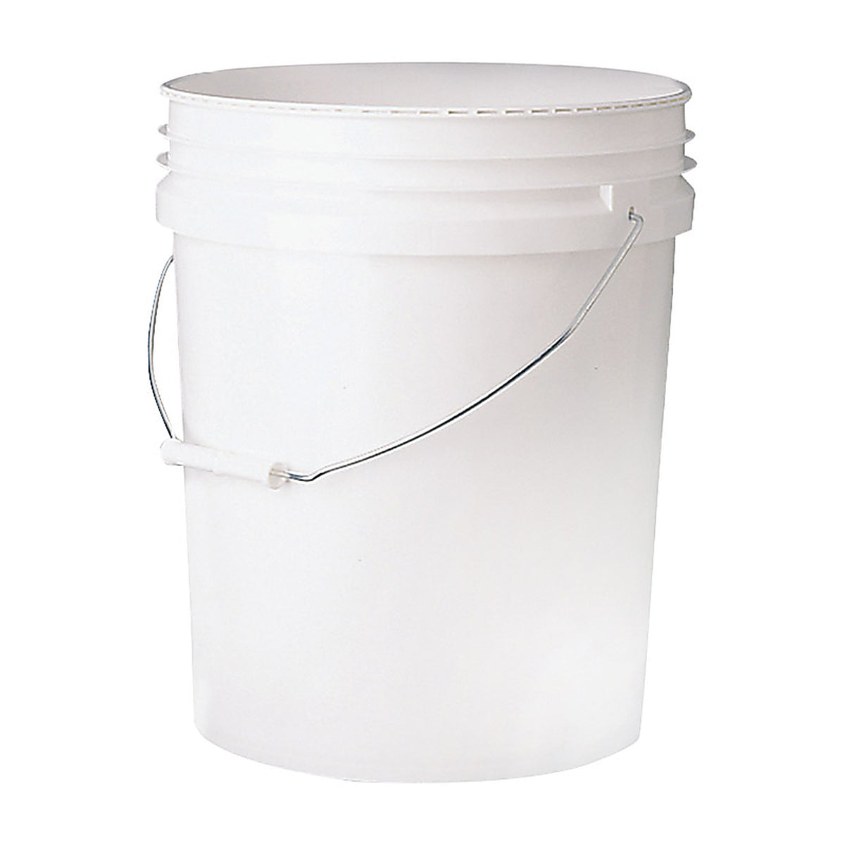 Leaktite 005G01WH120 White 5 gal. Plastic Bucket