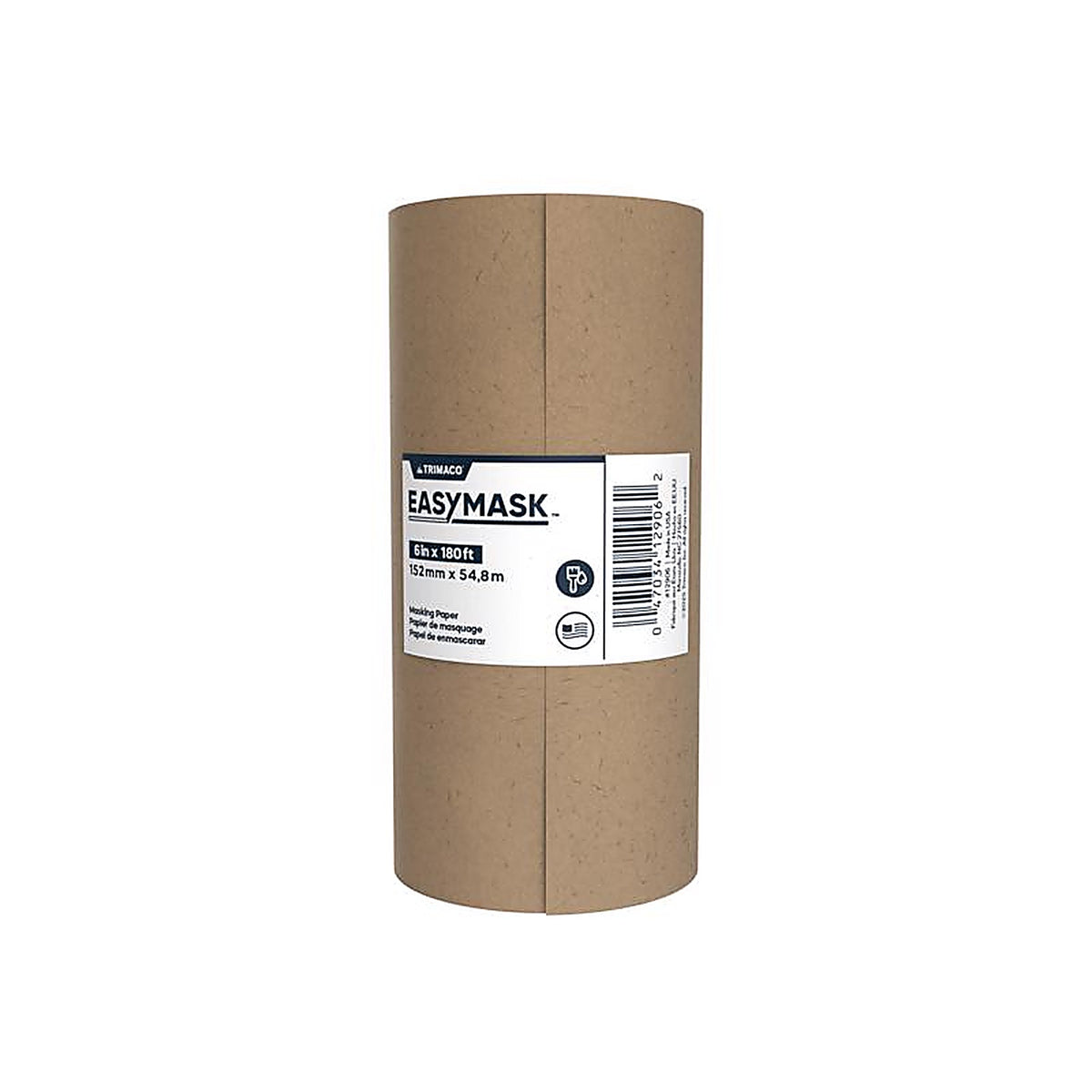 Trimaco 12906 6 in. W x 180 ft. L Masking Paper 1/Pack
