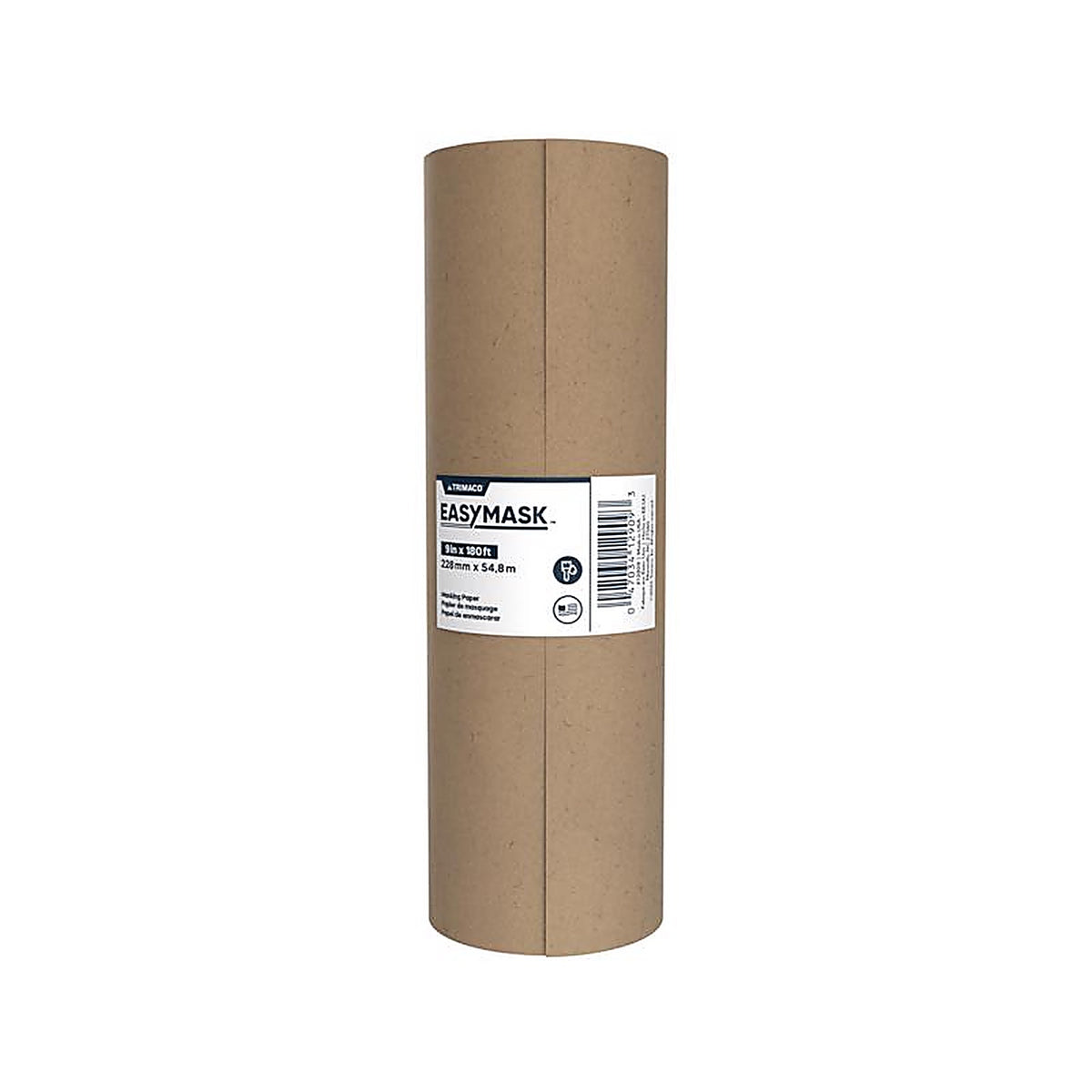 Trimaco 12909 Easy Mask 9 in. W x 180 ft. L Paper Masking Paper 1/Pack