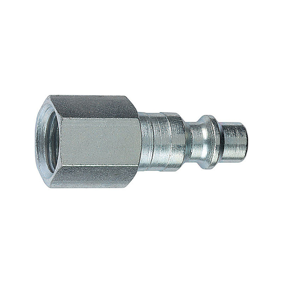 Tru-Flate TRFL12237 Steel 1/4 in. I/M Style Plug 3/8 in. Female 1 pc