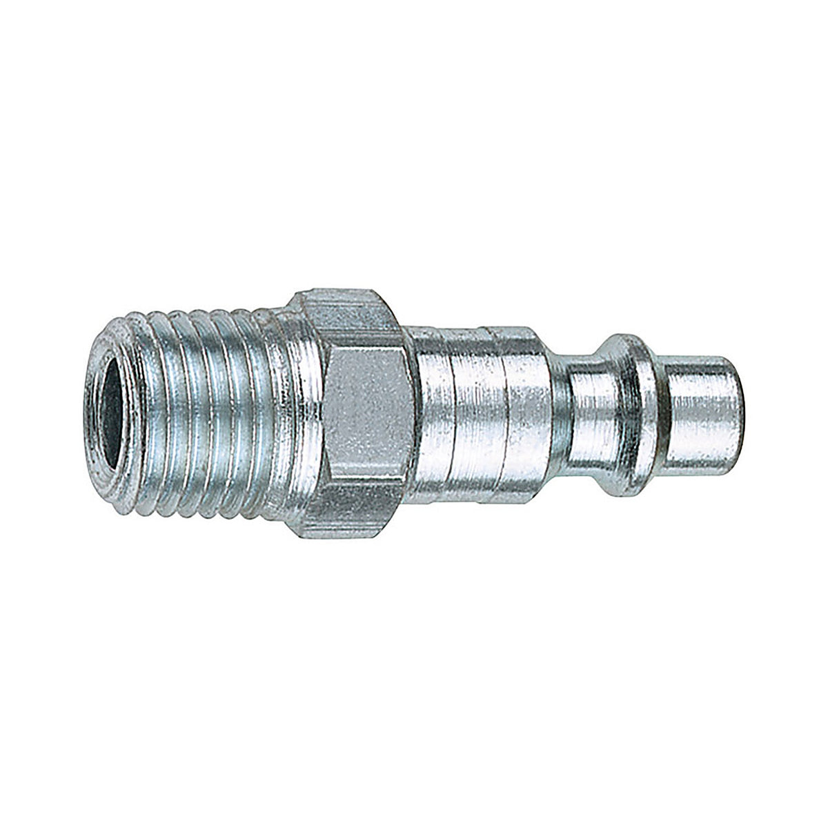 Tru-Flate TRFL12227 Steel 1/4 in. I/M Style Plug 3/8 in. Male 1 pc