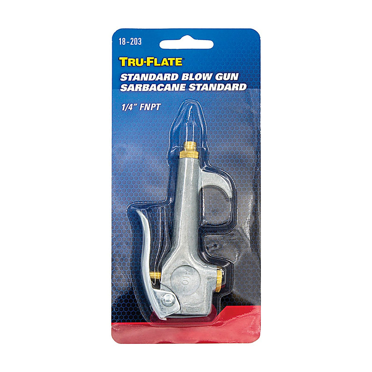 Tru-Flate 18-203 Steel Air Blow Gun 1/4 in. FNPT
