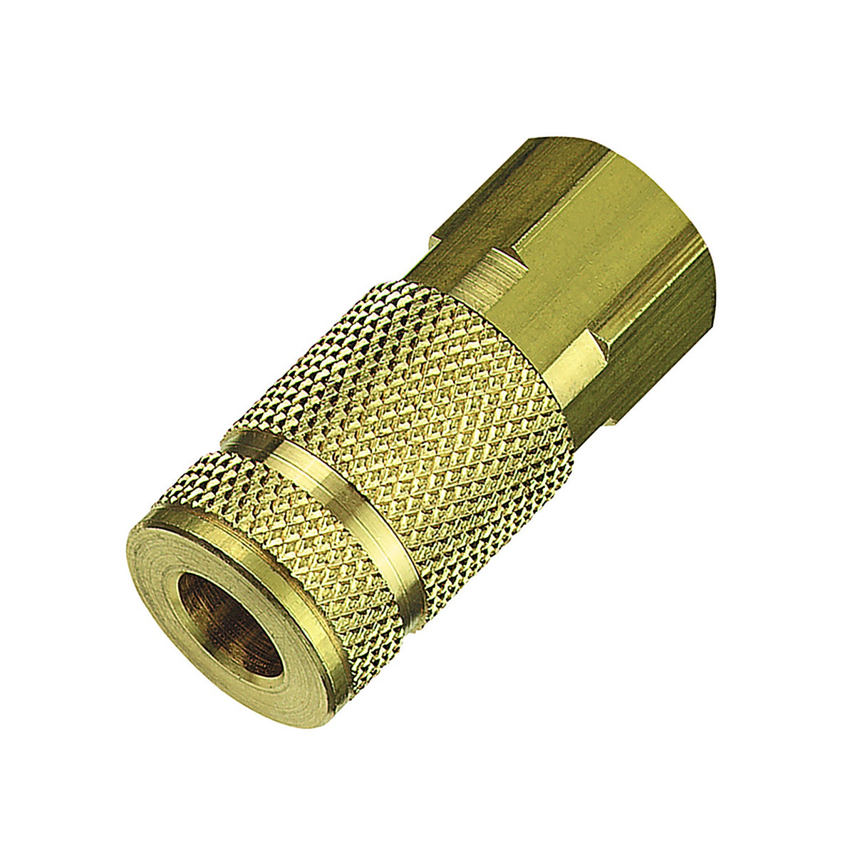 Tru-Flate 13-334 Brass Aro Style Coupler 1/4 in. Female 1/pc.