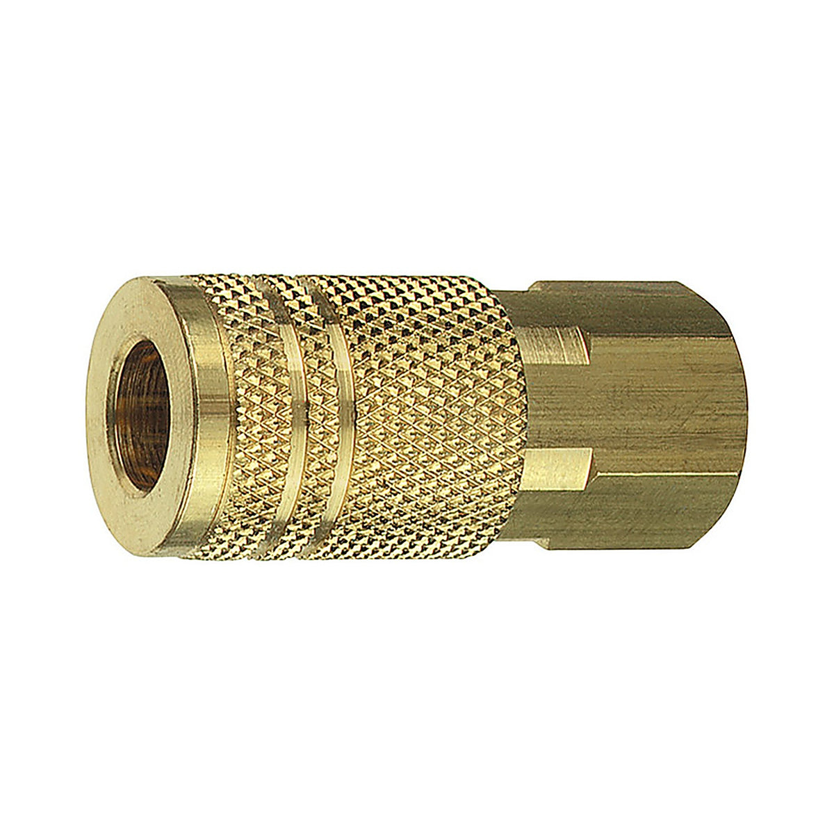 Amflo C20-23B Brass 1/4 in. I/M Style Coupler 3/8 in. Female NPT 1/pc.